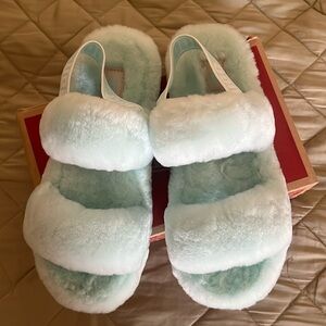 UGG Oh Yeah Slippers in mint
